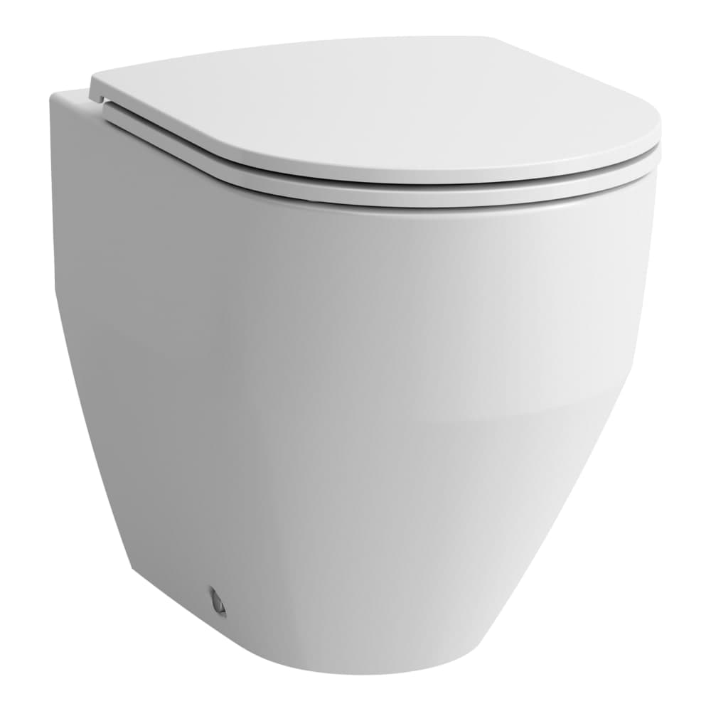 LAUFEN PRO Stojící klozet rimless, hluboké splachování, VARIO odpad, 70 - 110 mm, splachování 4,5/3 l 530 x 360 x 430 mm #H822956A000001 - a00 - Bílá LCC Active (LAUFEN Clean Coat Active)