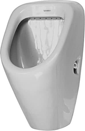 DURAVIT Pisoár 083036 #08303600071 - Barva 00, bílý vysoký lesk 345 x 315 mm