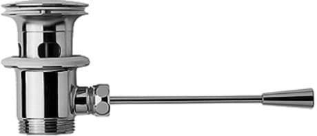 DURAVIT Kolenový ventil 005031 #0050311000 - Barva 10, Chrom 305 mm