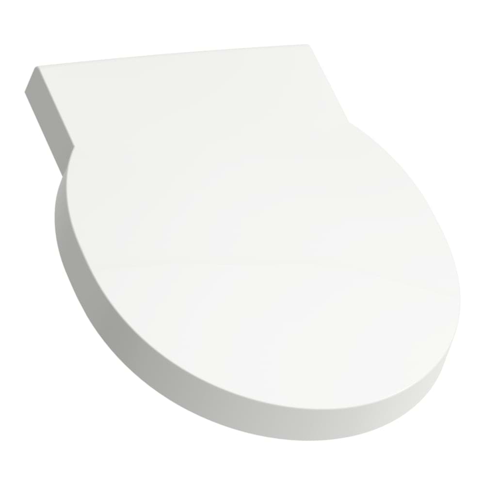 LAUFEN VAL Poklop k urinálu H840821, se zpomalovacím sklápěcím systémem. Není k dispozici v LCC 385 x 305 x 45 mm #H8942827160001 - 716 - Černá mat
