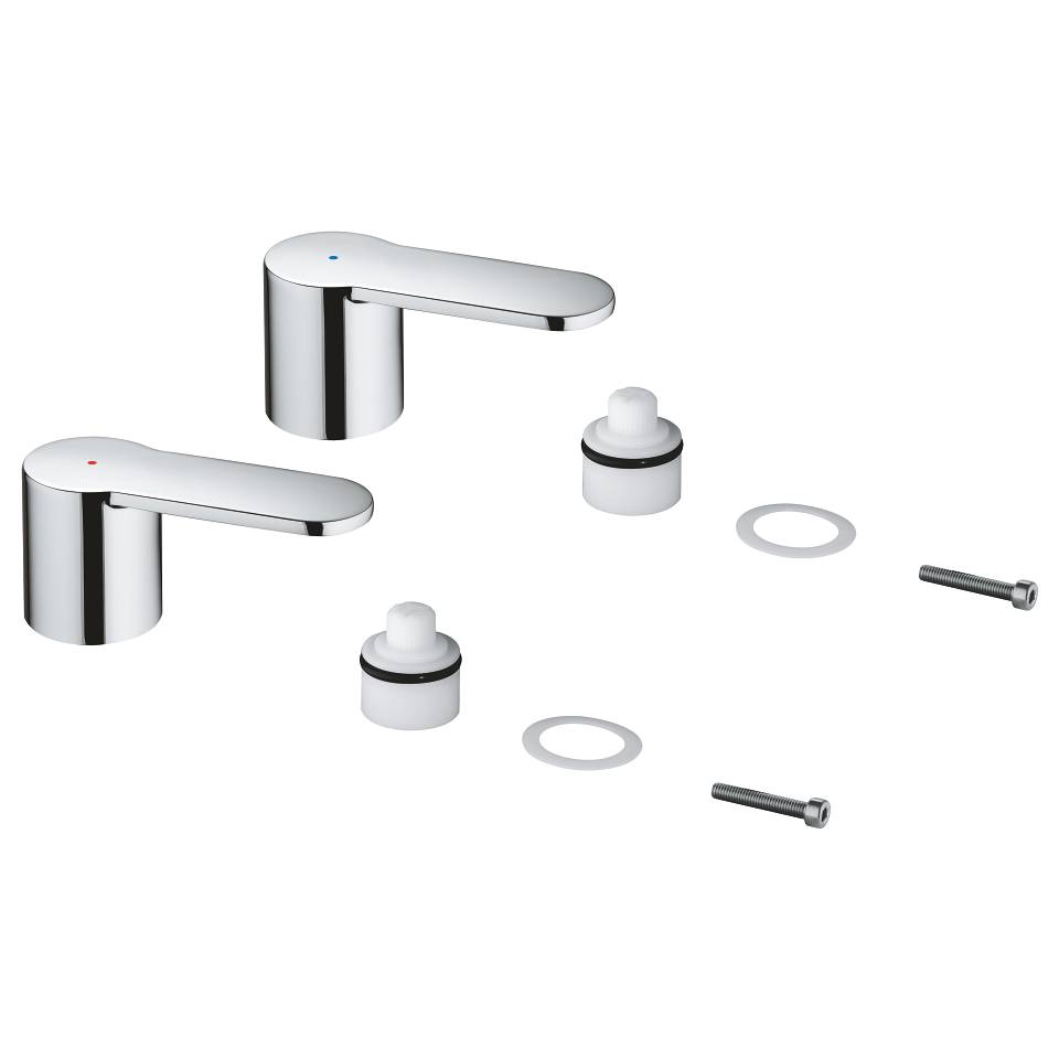 GROHE Eurostyle Cosmopolitan Ventily pro teplou a studenou vodu Chrom #48309000