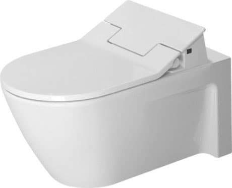 DURAVIT Závěsný klozet pro bidetové sedátko 253359 Design by Philippe Starck #2533590000 - © Barva 00, Bílá Vysoký lesk, Množství vody na splachování: 4,5 l 375 x 620 mm