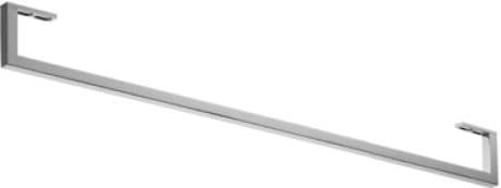 DURAVIT Držák na ručník 003037 #0030371000 - Barva 10, Chrom, Materiál: Mosaz, Počet ramen: 1, Vč. upevňovacího materiálu: Ano 550 mm