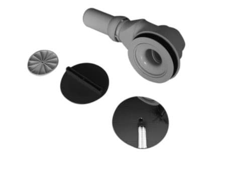 DURAVIT Odpad sprchové vaničky 790263 #790263000001000 - Barva W00, Bílá 300 mm