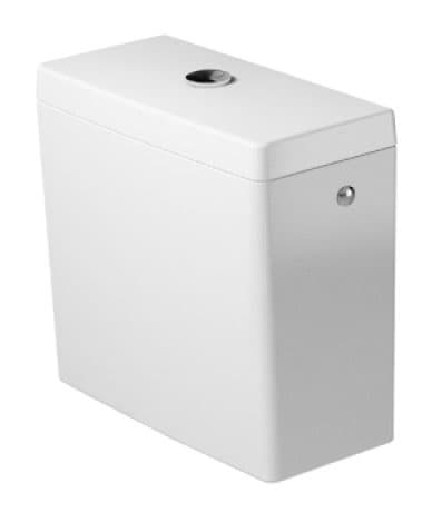DURAVIT Splachovací nádržka 092000 Design by Philippe Starck #09200000051 - © Barva 00, Bílá, Množství vody na splachování: 6/3 l, Vlevo 3/8", Sjednocený vodní štítek (UWL) třída: 2 390 x 180 mm