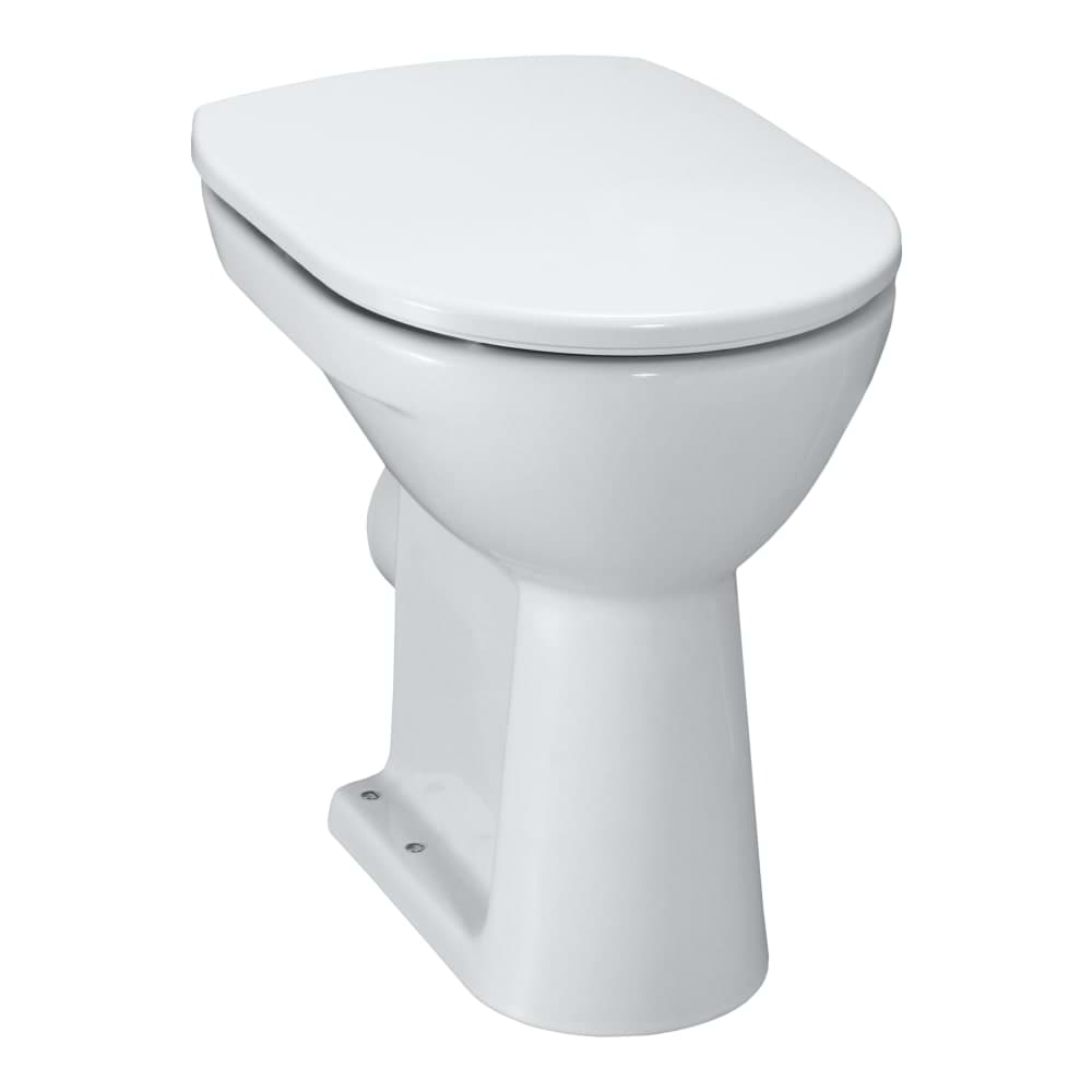 LAUFEN PRO Laufen pro, stojící klozet, ploché splachování, vodorovný odpad, výška 46 cm 470 x 360 x 450 mm #H8259564000001 - 400 - Bílá LCC (LAUFEN Clean Coat)