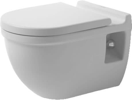 DURAVIT Závěsný klozet Comfort 221509 Design by Philippe Starck #2215092000 - © Barva 00, Bílá Vysoký lesk, Množství vody na splachování: 6 l 365 x 545 mm