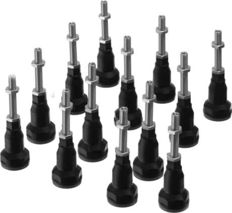 DURAVIT Nohy sprchové vaničky 790173 #790173000000000 - Barva 00 100 mm