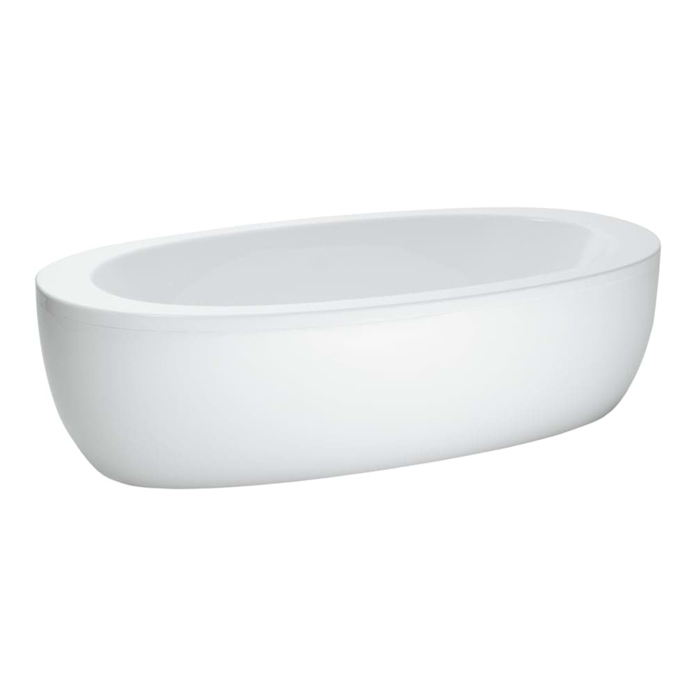 LAUFEN ILBAGNOALESSI Vana, samostatně stojící, s panelem, sanitární akrylát, 230 l 2030 x 1020 x 575 mm #H2419700000001