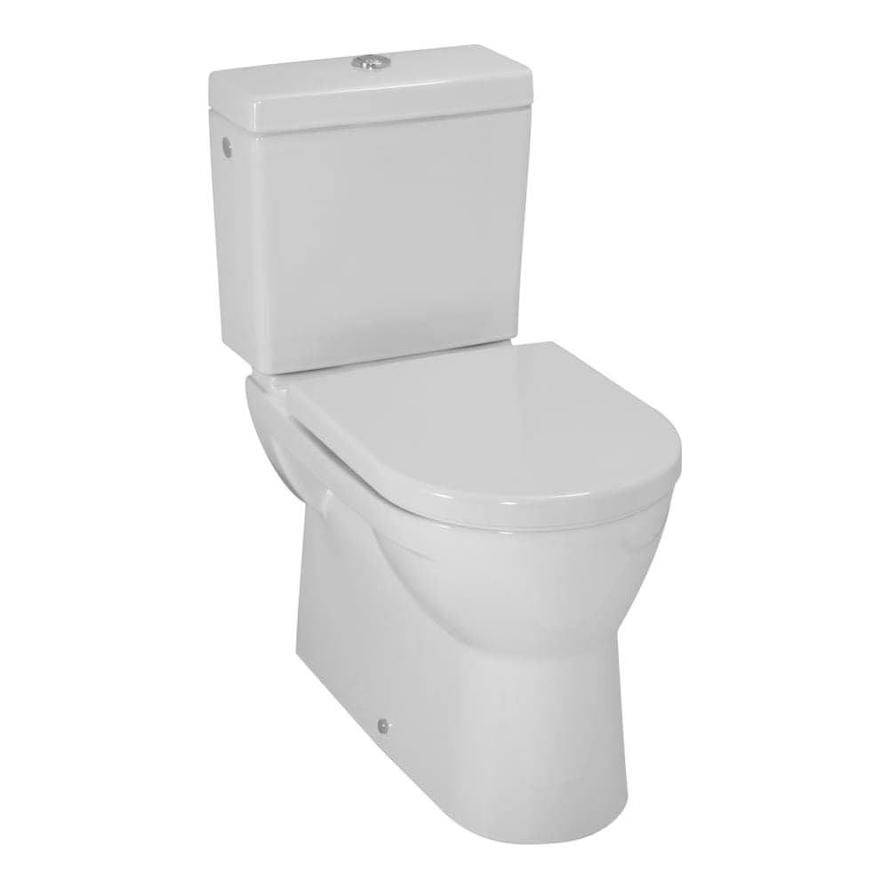 LAUFEN PRO Stojící kombinační mísa, ploché splachování, VARIO odpad 670 x 360 x 420 mm #H824959A000001 - a00 - Bílá LCC Active (LAUFEN Clean Coat Active)