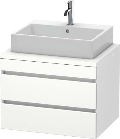 DURAVIT Skříňka pod umyvadlo závěsná DS5316 Design by Matteo Thun & Antonio Rodriguez #DS531601818 - Barva M07, Beton šedá Matná Dekor 700 x 548 mm