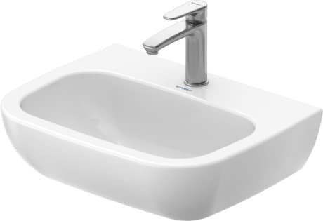 DURAVIT Umyvadlo Med 231155 Design by sieger design #2311550070 - p Barva 00, Bílá Vysoký lesk, Počet míst pro mytí: 1 Uprostřed, Počet otvorů pro armaturu na jednom umyvadle: 1 Uprostřed 550 x 430 mm