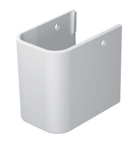 DURAVIT Polosloup 085828 Design by sieger design #0858280000 - Barva 00, Bílá Vysoký lesk 210 x 310 mm