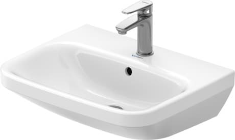 DURAVIT Umyvadlo 231955 Design by Matteo Thun & Antonio Rodriguez #2319550000 - p Barva 00, Bílá Vysoký lesk, Počet míst pro mytí: 1 Uprostřed, Počet otvorů pro armaturu na jednom umyvadle: 1 Uprostřed 550 x 440 mm
