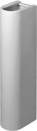 DURAVIT Sloup 086516 Design by Philippe Starck #08651600001 - Barva 00, Bílá Vysoký lesk 150 x 210 mm