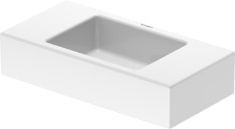 DURAVIT Umývátko 072450 Design by Duravit #07245000001 - • Barva 00, Bílá Vysoký lesk, Počet míst pro mytí: 1 Uprostřed 500 x 250 mm