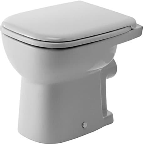 DURAVIT Stojící WC 210909 Design by sieger design #2109090000 - © Barva 00, Bílá Vysoký lesk, Množství vody na splachování: 6 l 350 x 480 mm