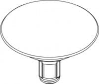 DURAVIT Kryt ventilu pro push-open chrom 1004861000