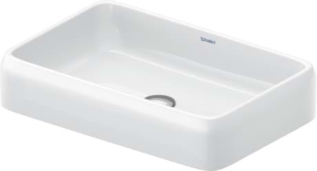 DURAVIT Umyvadlová mísa 238360 Design by Studio F. A. Porsche #2383602079 - • Barva 20, Bílá Vysoký lesk, HygieneGlaze, Počet míst pro mytí: 1 Uprostřed, Přepad: Ne, Broušené 600 mm