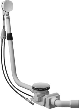 DURAVIT Odpadní a přetoková armatura 791246 #791246000001000 - Barva 10, Chrom 230 mm