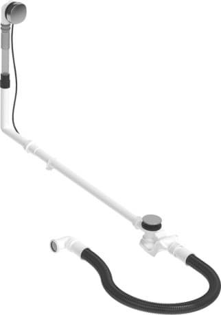 DURAVIT Odpadní a přetoková armatura 792210 #792210000001000 - Barva 00, Chrom 800 mm