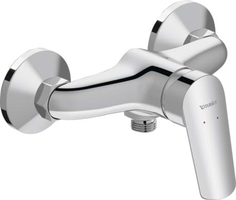DURAVIT Páková sprchová baterie nástěnná N14230000 Design by Duravit #N14230000010 - Barva 10, Třída hluku: II 215 x 128 mm