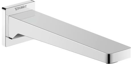 DURAVIT Vanový výtok MH5240010 Design by Duravit #MH5240010046 - Barva 10, Chrom, Hrdlo: 189 mm, Tlak vody (3 bar): 19,5 l/min 50 x 205 mm