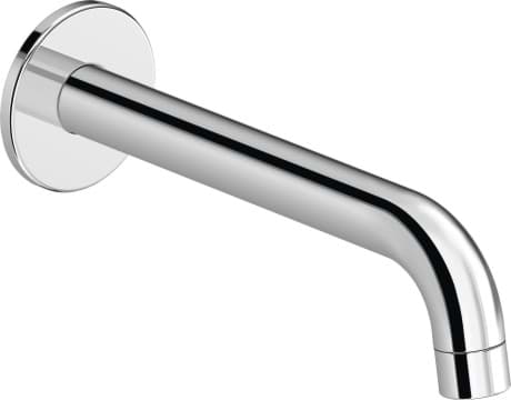 DURAVIT Vanový výtok N15240010 Design by Duravit #N15240010010 - Barva 10, Chrom 66 x 210 mm