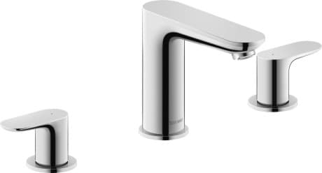 DURAVIT Tříotvorová umyvadlová baterie WA1060005 Design by Duravit #WA1060005070 - Barva 04, Bronz kartáčovaná, 3/8", Tlak vody (3 bar): 4,5 l/min, Třída hluku: I 326 x 176 mm