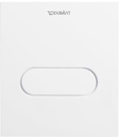 DURAVIT Mechanická ovládací deska pro pisoár A1 WD5004 Design by Duravit #WD5004701000 - Barva 00, Bílá 131 x 10 mm