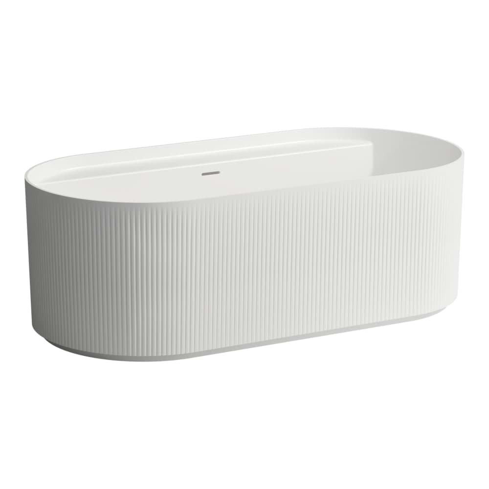 LAUFEN Sonar vana volně stojící s reliéfem, 1600x815x535mm, Marbond #H2213420000361 - bílá