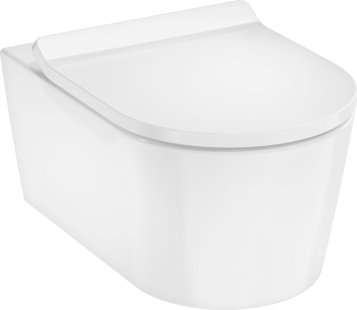 HANSGROHE EluPura S WC závěsné, Rimfree, sedátko SoftClose #61115450 - bílá