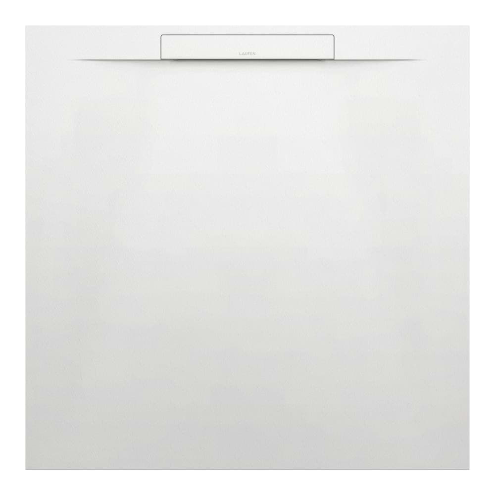 LAUFEN PRO S Sprchová vanička, s lineárním odtokem na kratší straně, materiál Marbond 900 x 900 x 28 mm #H2101800780001 - 078 - Antracit