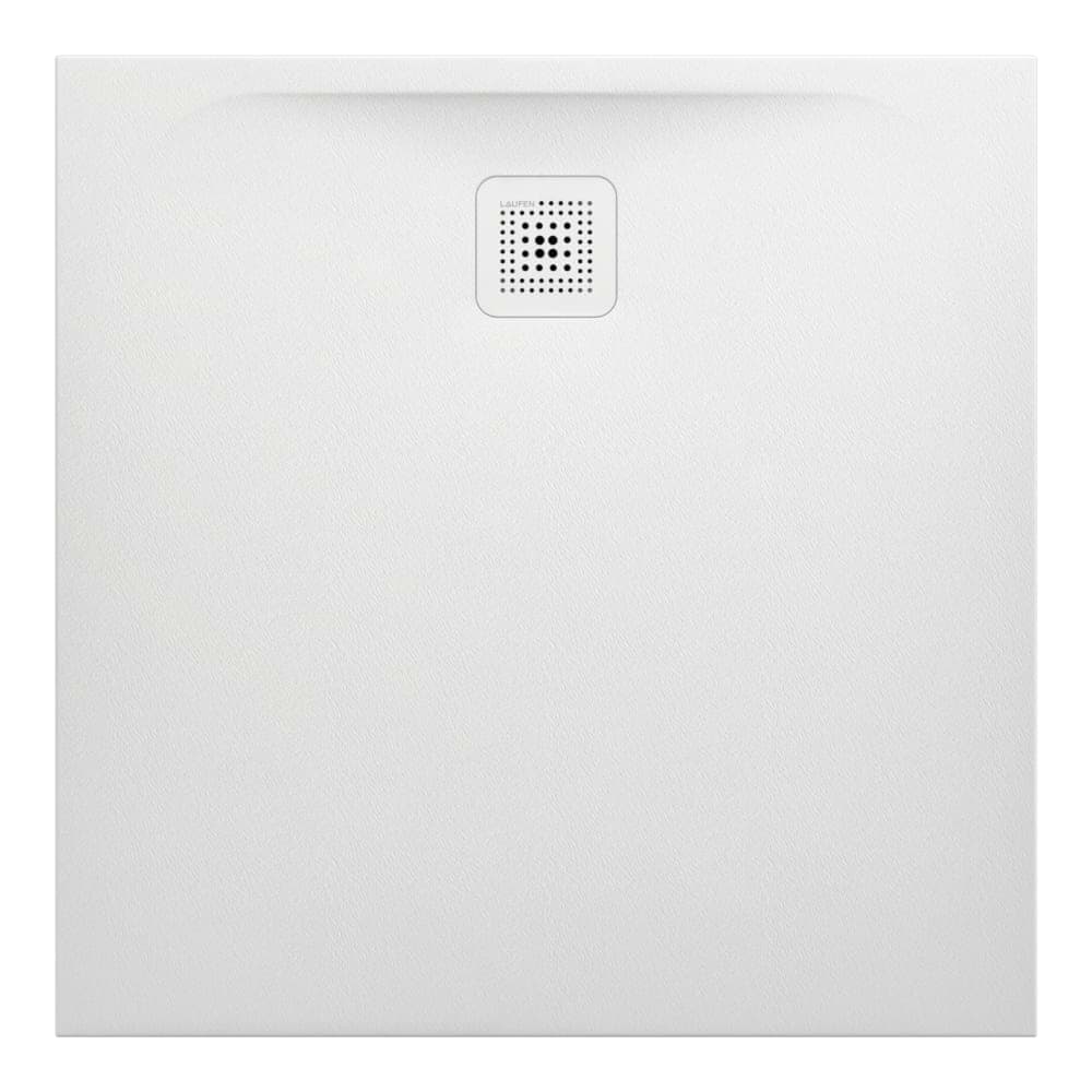 LAUFEN PRO Sprchová vanička, čtvercová, s odtokem na straně, materiál Marbond 900 x 900 x 30 mm #H2109560770001 - 077 - Light grey