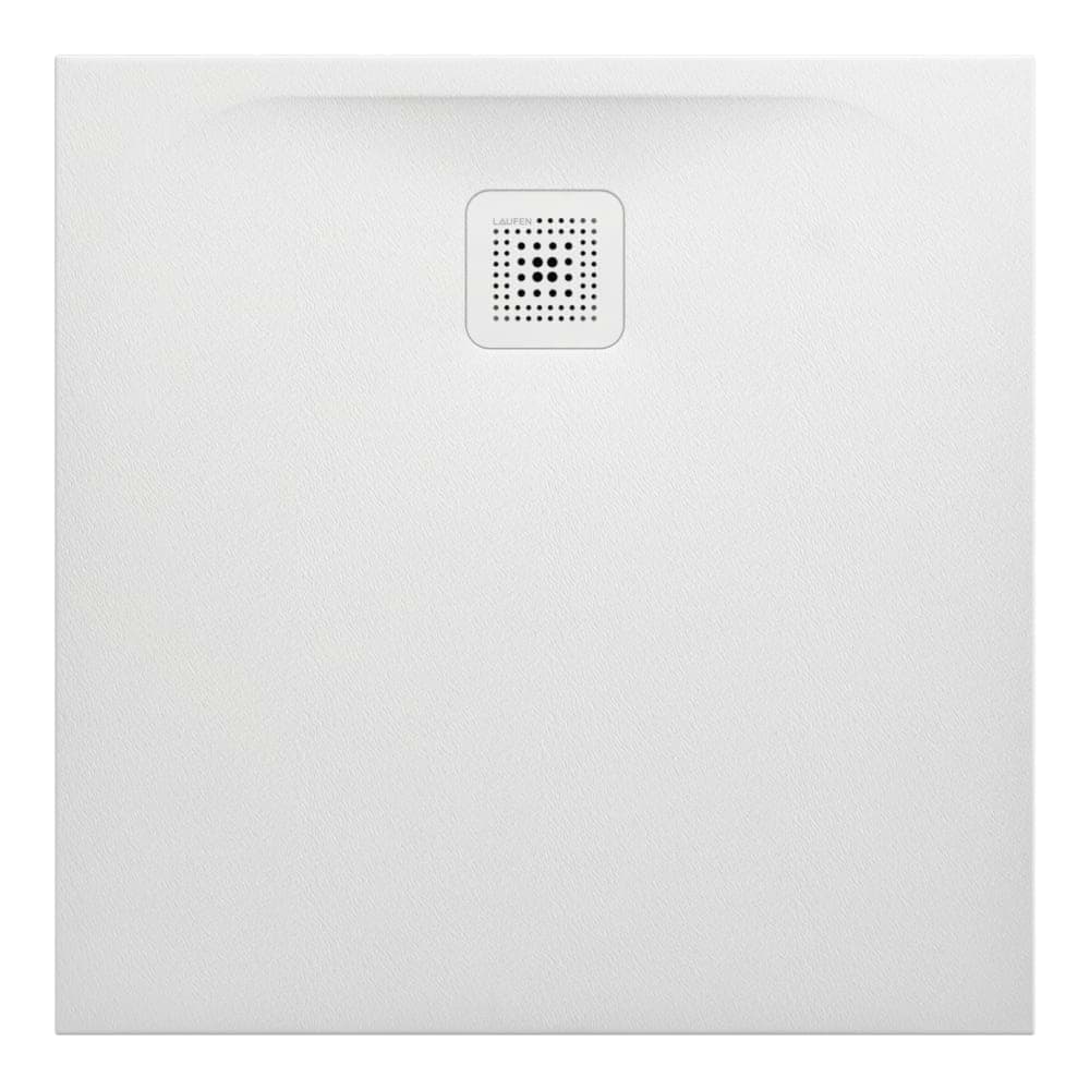 LAUFEN PRO Sprchová vanička, čtvercová, s odtokem na straně, materiál Marbond 800 x 800 x 29 mm #H2109500000001 - 000 - Bílá