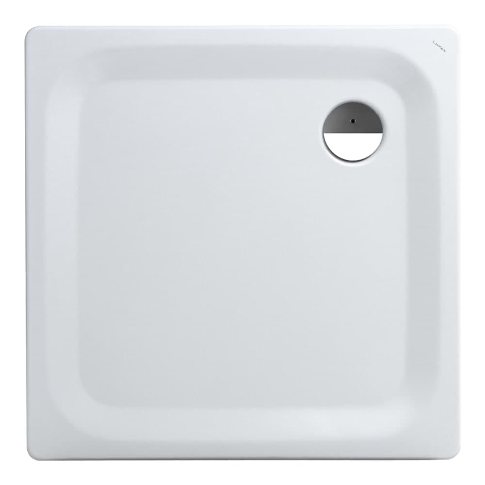 LAUFEN PLATINA Sprchová vanička, ocel 900 x 900 x 30 mm #H2150020000401 - 000 - Bílá