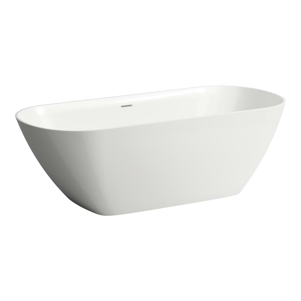 LAUFEN LUA Vana, samostatně stojící, materiál Marbond 1700 x 750 x 540 mm #H2200820680001 - 068 - Matná černá zvenku/lesklá bílá uvnitř