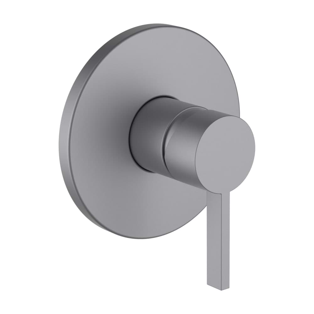 LAUFEN Kartell LAUFEN Vrchní sada podomítkové sprchové pákové baterie pro Simibox nebo Simibox Light, PVD inox kartáčovaná ocel #H3313360900001
