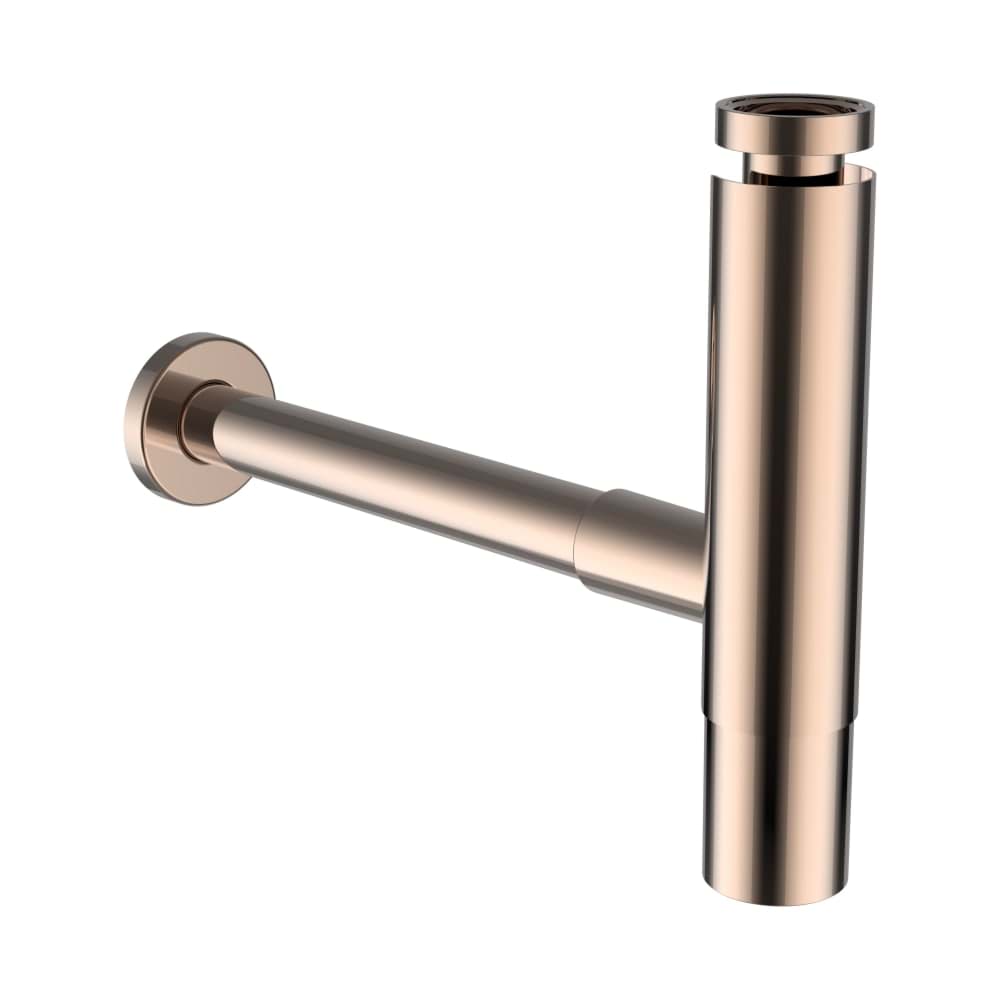 LAUFEN Designový sifon, PVD zlatorůžová #H3749800820001