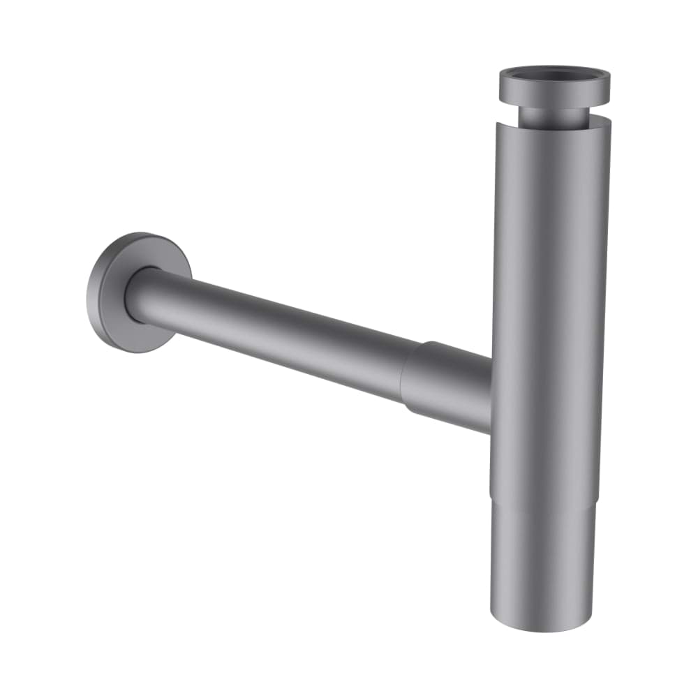 LAUFEN Designový sifon, PVD broušená nerez ocel #H3749800900001