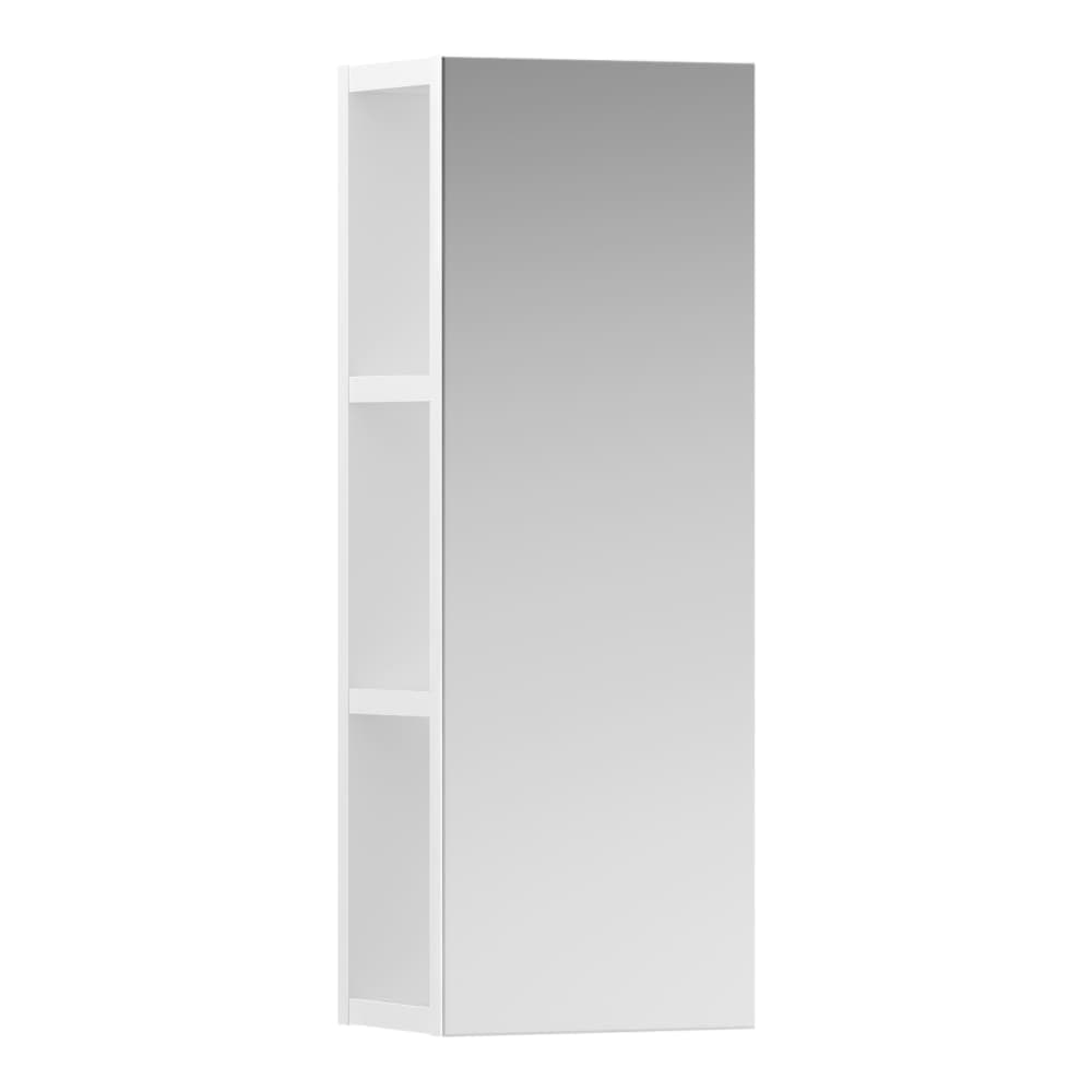 LAUFEN BASE Otevřená skříňka se zrcadlem 250 x 185 x 700 mm #H4029501102601 - 260 - Bílá mat