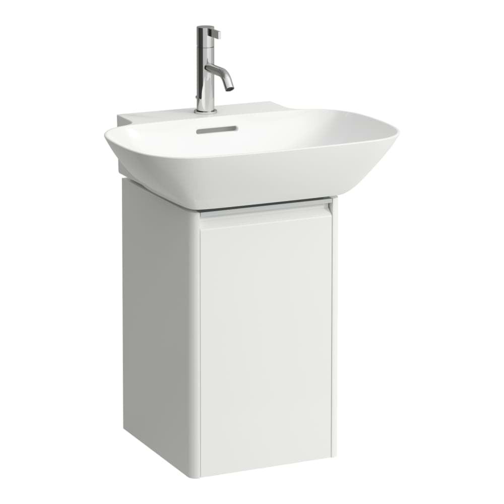 LAUFEN BASE Skříňka pod umyvadlo, 1 dvířka, závěsy vpravo, 1 vnitřní polička, pro umývátko H810302 315 x 340 x 515 mm #H4030221102611 - 261 - Bílá lesklá