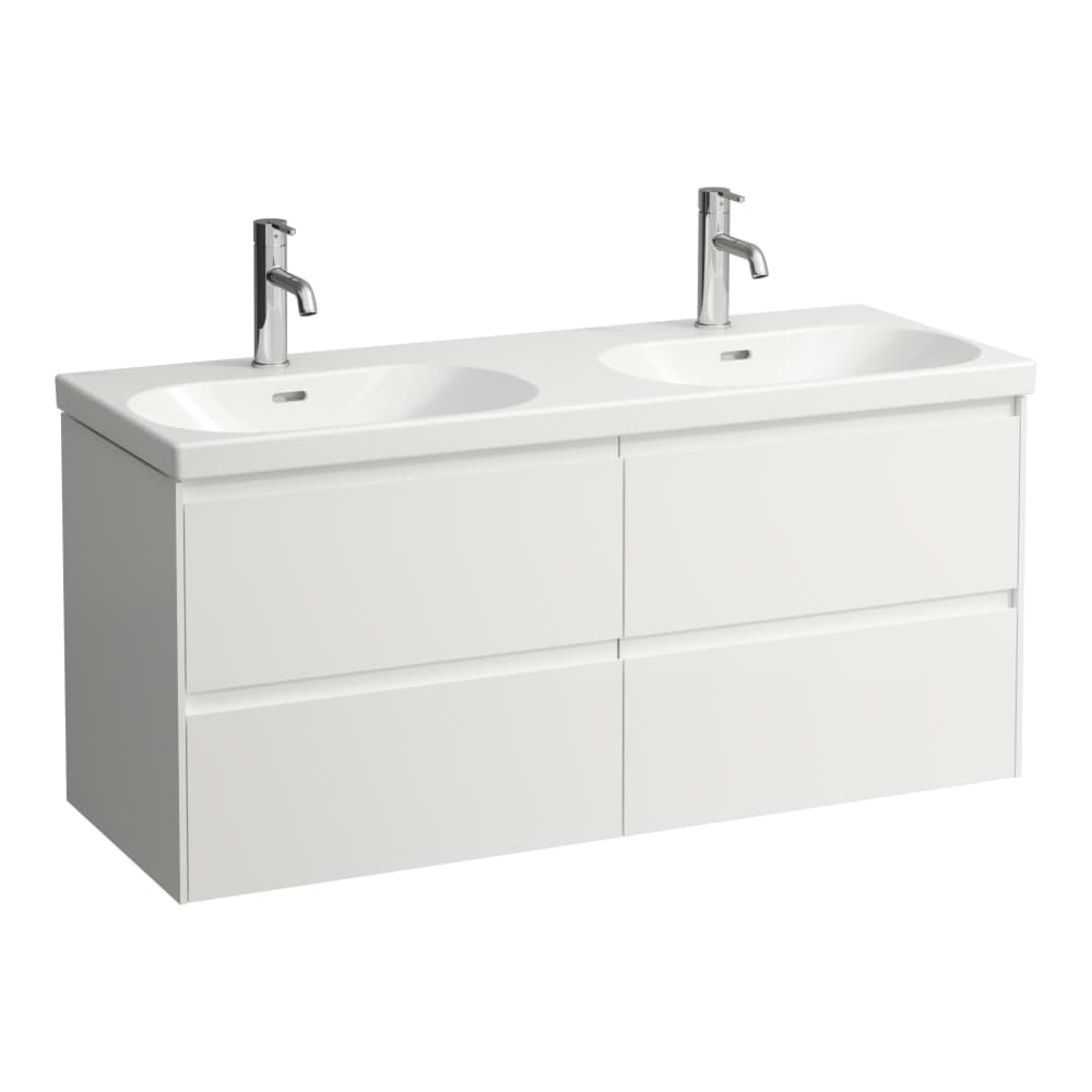 LAUFEN LANI Skříňka pod umyvadlo, se 4 zásuvkami, pro umyvadlo H814081 1180 x 450 x 515 mm #H4035741122671 - 267 - Divoký dub