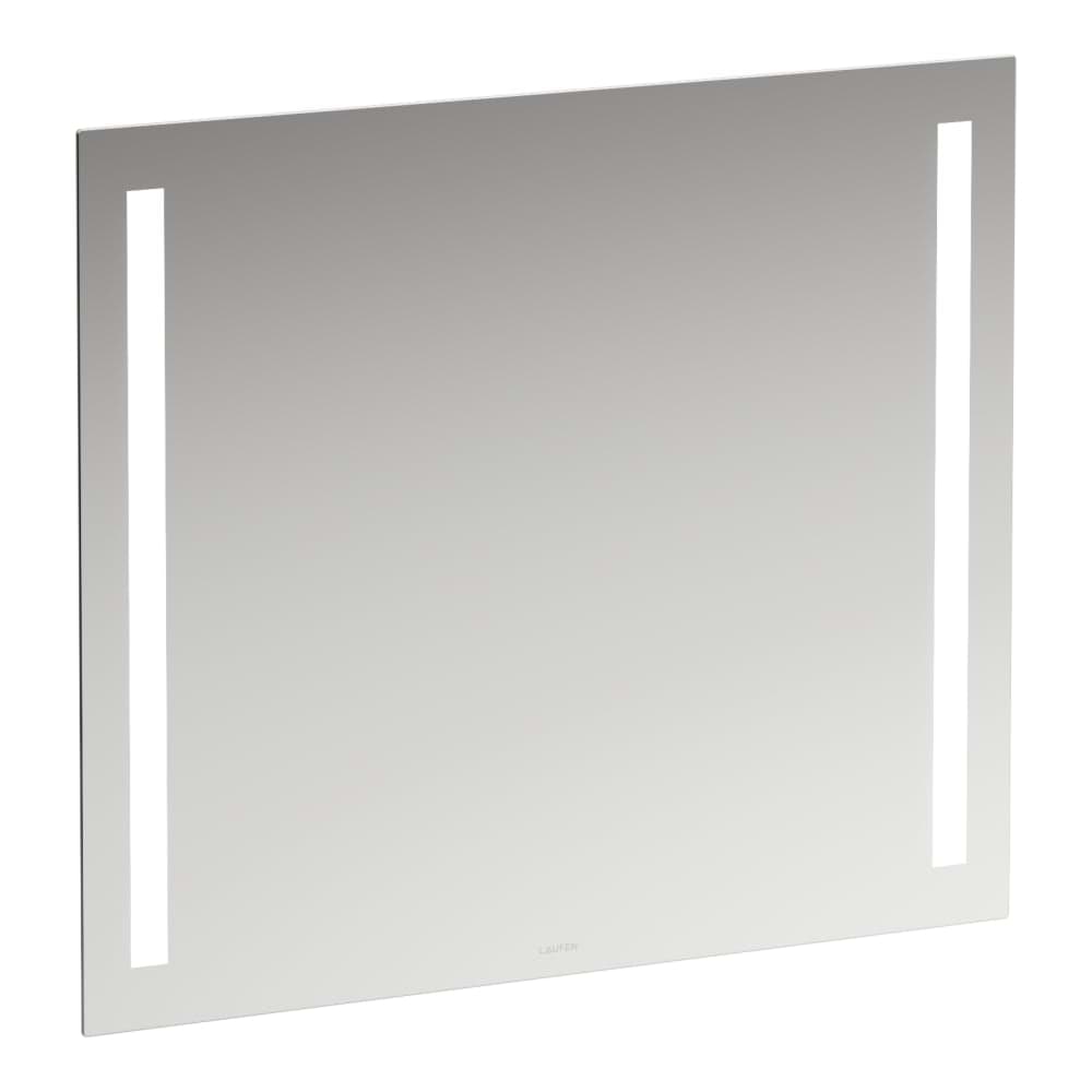 LAUFEN LANI Zrcadlo 800 mm, vertikální LED osvětlení, bez rámu, IP 44, 4000 K, pro externí vypínač 800 x 30 x 700 mm #H4038541121441