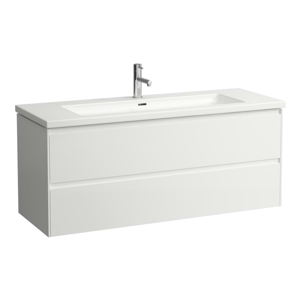 LAUFEN LANI Skříňka pod umyvadlo, se 2 zásuvkami, pro umyvadlo H816435 1285 x 470 x 515 mm #H4041921122661 - 266 - Šedá traffic