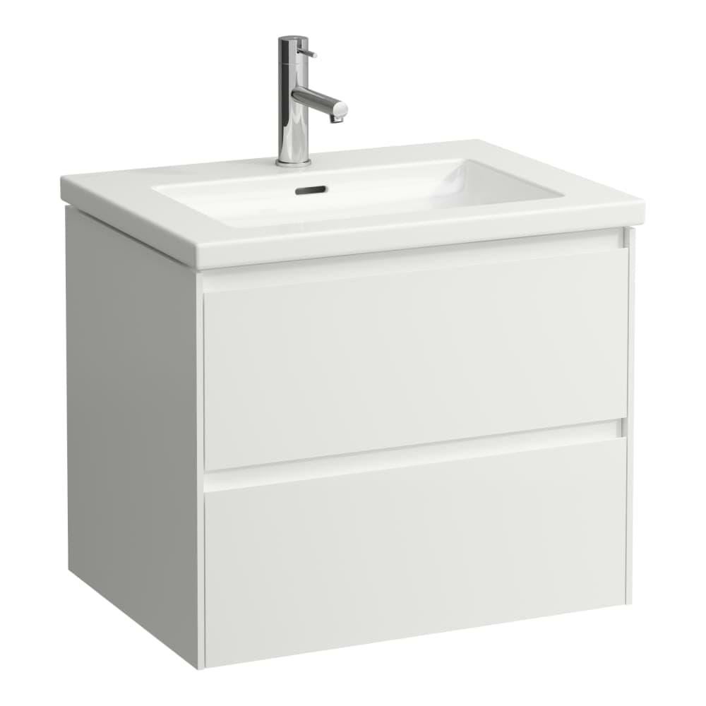 LAUFEN LANI Skříňka pod umyvadlo, se 2 zásuvkami, pro umyvadlo H816431 635 x 470 x 515 mm #H4041521122611 - 261 - Bílá lesklá