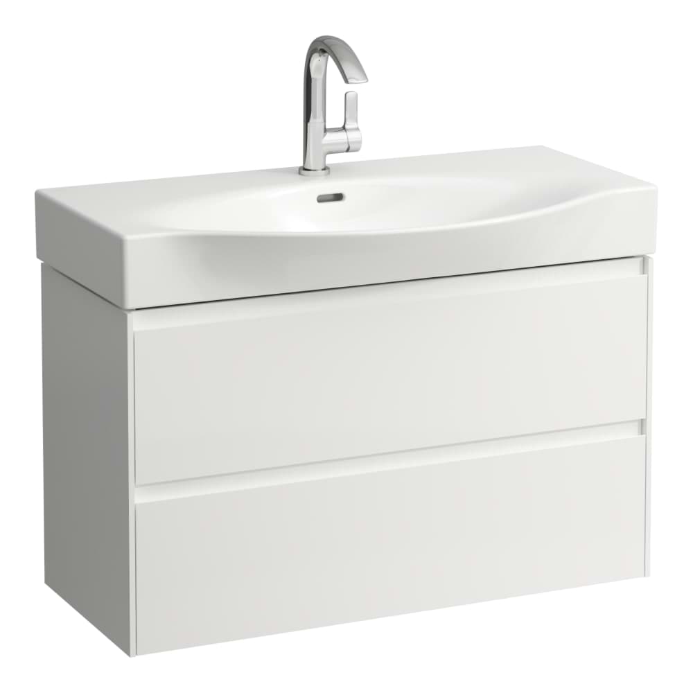 LAUFEN LANI Skříňka pod umyvadlo, se 2 zásuvkami, pro umyvadlo H811702 880 x 370 x 515 mm #H4042121122671 - 267 - Divoký dub