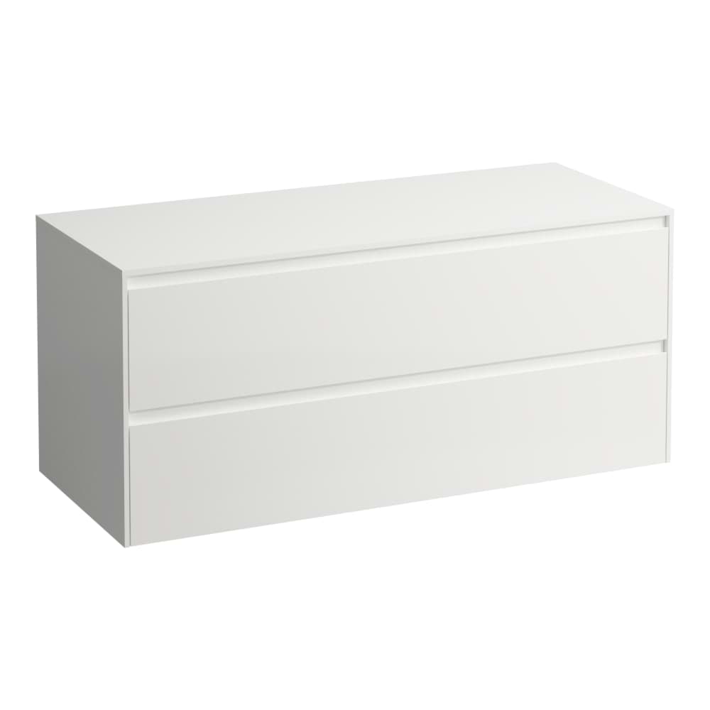 LAUFEN LANI Zásuvkový element 1200, se 2 zásuvkami, bez výřezu, top 12 mm 1180 x 495 x 525 mm #H4043301122601 - 260 - Bílá mat