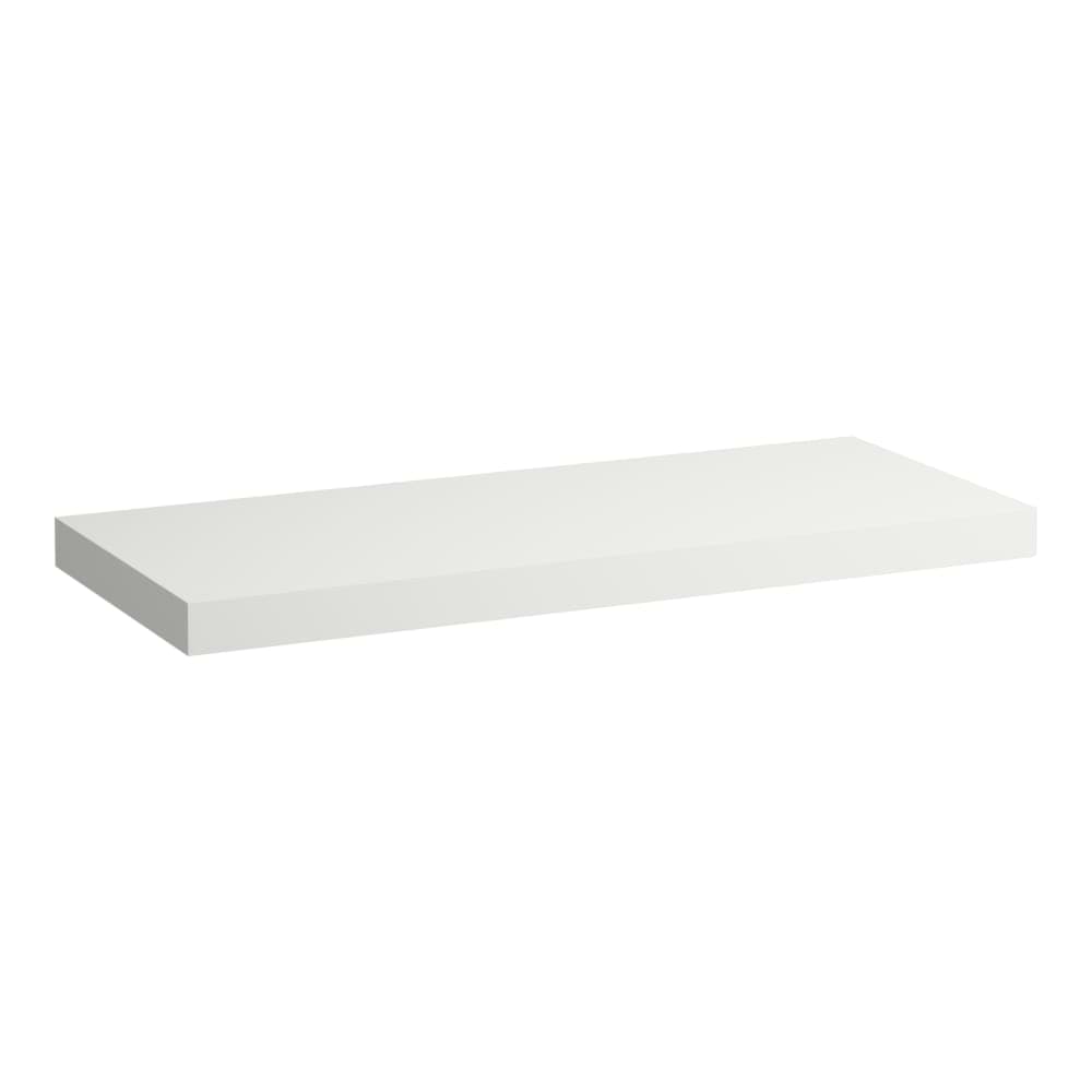 LAUFEN LANI Umyvadlová deska 1200, bez výřezu, tloušťka: 65 mm, vč. 2 nástěnných držáků 1185 x 495 x 65 mm #H4046701122671 - 267 - Divoký dub