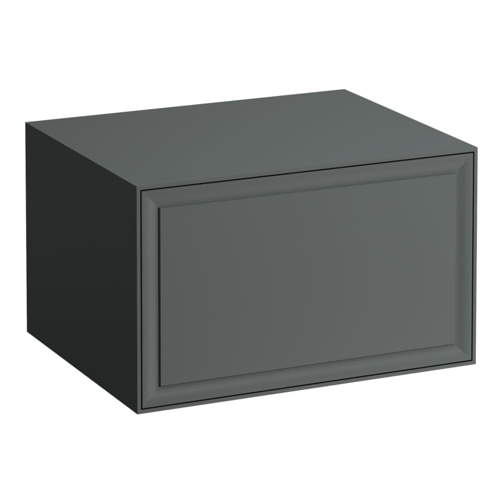 LAUFEN THE NEW CLASSIC Skříňka pod umyvadlo 600, s 1 zásuvkou, bez výřezu 575 x 455 x 345 mm #H4060050856271 - 627 - Šedá traffic